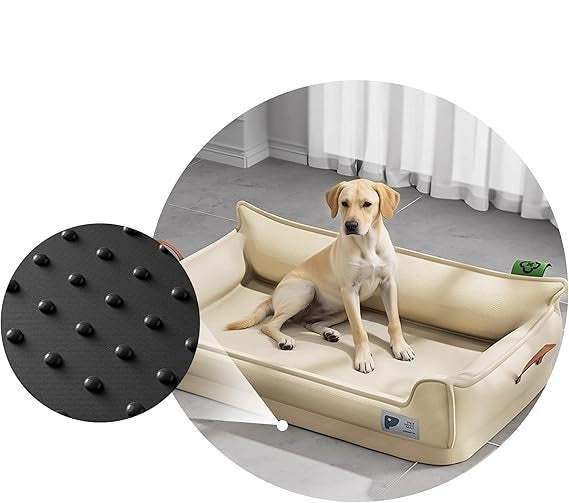 Cama Ortopédica Pet Impermeável com Base Antiderrapante