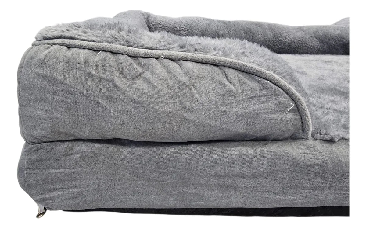Cama Ortopédica Pet Impermeável com Espuma Alta Densidade 18cm