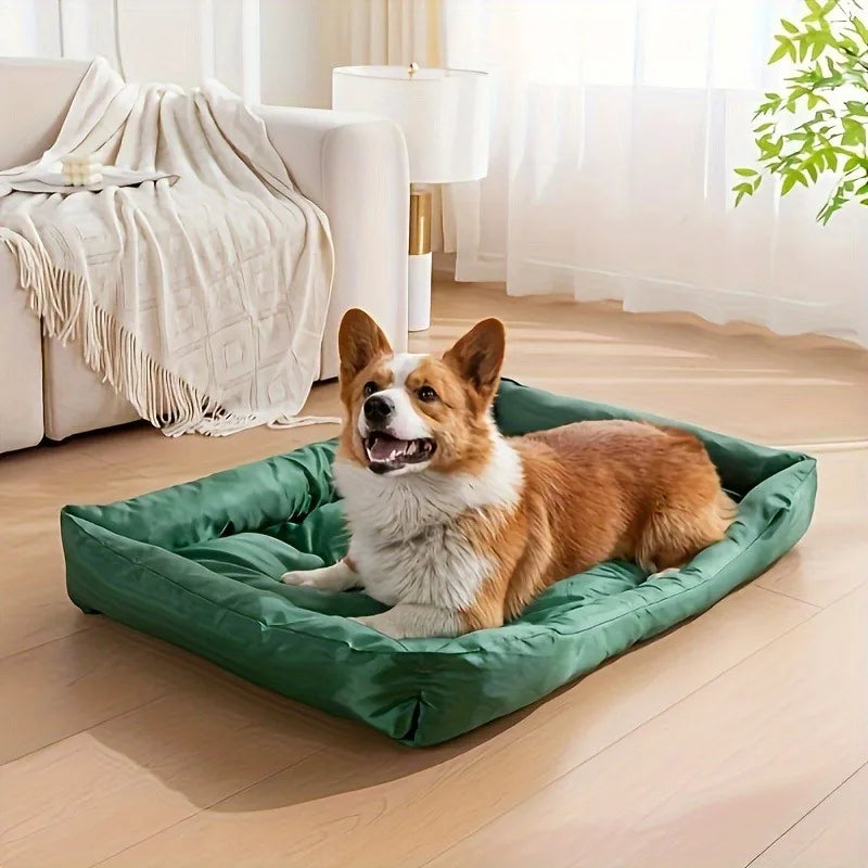 Cama Pet Sofá Acolchoada com Bordas Altas e Enchimento Macio